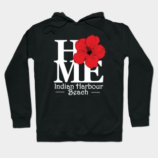 Indian Harbour Beach HOME Red Hoodie